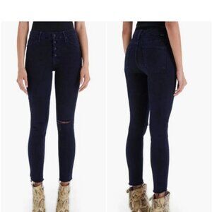 MOTHER The Pixie Ankle Fray Jeans Size 24